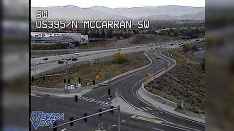 North Valley: US 395 at N McCarran SW Traffic Camera