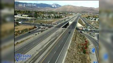 Carson City: I-580 at US-50 EAST Traffic Camera