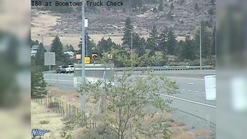 Reno: I-80 at Boomtown Truck Check Traffic Camera