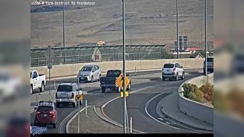 Fernley: US 50A at Farm District Rd Roundabout Traffic Camera