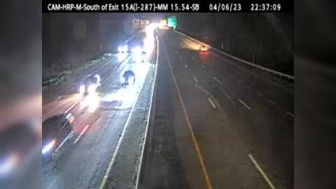 Harrison › South: Hutchinson River Parkway at South of Exit 15A (I-287) Traffic Camera