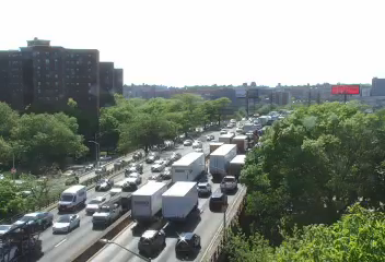 I-95 at Bronx River Parkway - Southbound Traffic Camera