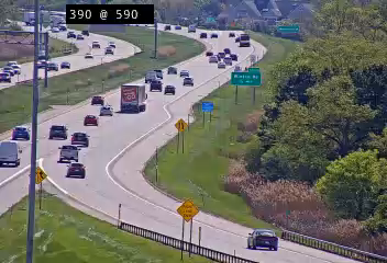 I-390 Northbound Over I-590 Traffic Camera