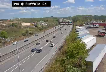 Traffic Cam I-390 at Buffalo Rd - Southbound Player
