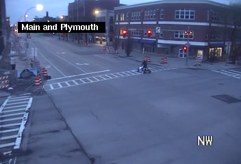 West Main St at South Plymouth Ave Traffic Camera