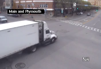 West Main St at South Plymouth Ave Traffic Camera