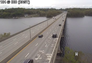 NY-104 at Irondequoit Bay Bridge (East) - Eastbound Traffic Camera