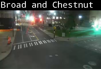 Traffic Cam Broad St at Chestnut St Player