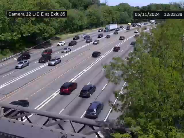 I-495 at New Hyde Park Rd - Westbound Traffic Camera