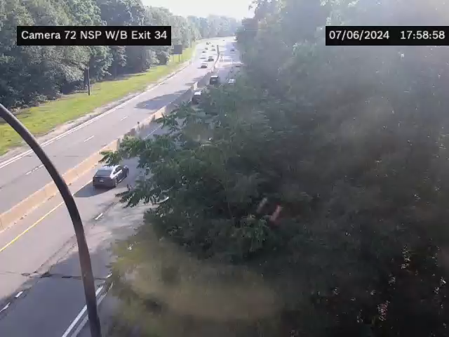 NSP at Brush Hollow Rd - Westbound Traffic Camera