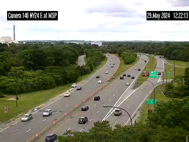 Traffic Cam NY 24 at MSP - Eastbound Player