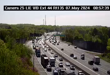 I-495 at Route 135 - Westbound Traffic Camera