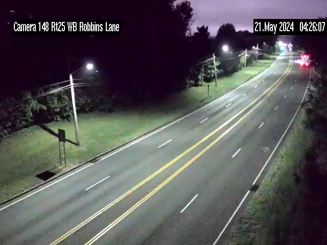 Traffic Cam NY 25 at Robbins Lane - Westbound Player