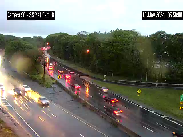 SSP at Exit 18 - Eagle Ave / Hempstead Lake State Park - Westbound Traffic Camera