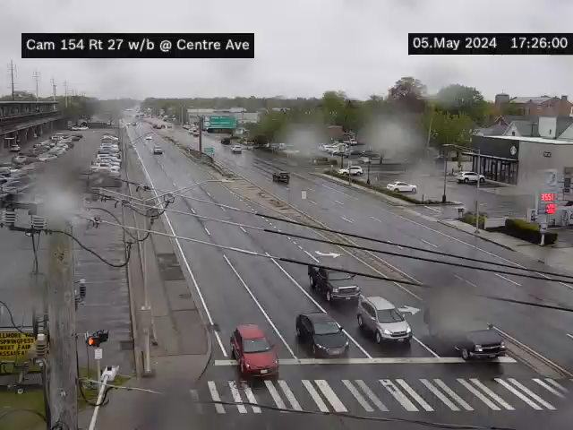 NY 27 at Center Ave.(Bellmore) - Westbound Traffic Camera