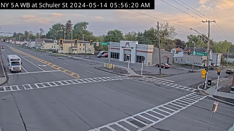Traffic Cam NY 5A at Schuyler Street - Utica - Westbound Player