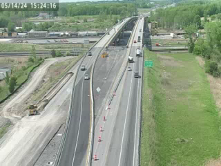 Traffic Cam I-481 north of Exit 4 (Route 290) - Northbound Player