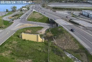 I-690 west of Exit 7 (Orange Lot) - Westbound Traffic Camera