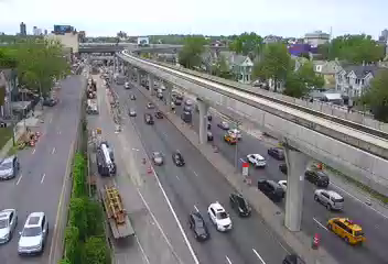 Traffic Cam I-678 at 101st Avenue Southbound - Southbound Player