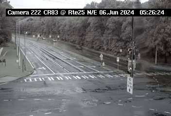 Traffic Cam NY 25 at CR83; Northeast - Westbound Player