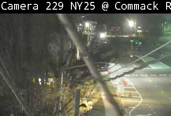 NY 25 at Commack Road Traffic Camera
