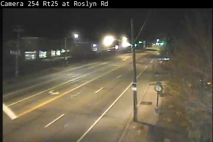 NY 25 Eastbound at Roslyn Road Traffic Camera