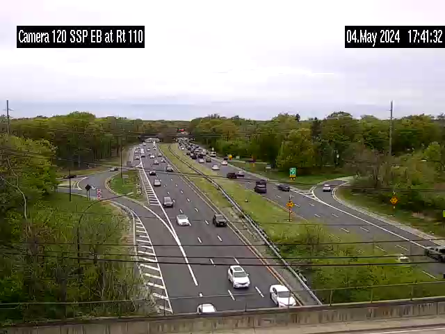 Traffic Cam SSP at Exit 32 - Route 110 - Eastbound Player