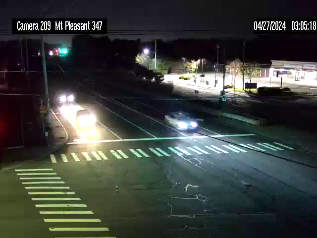 NY 347 at Mount Pleasant Rd; Southeast Traffic Camera