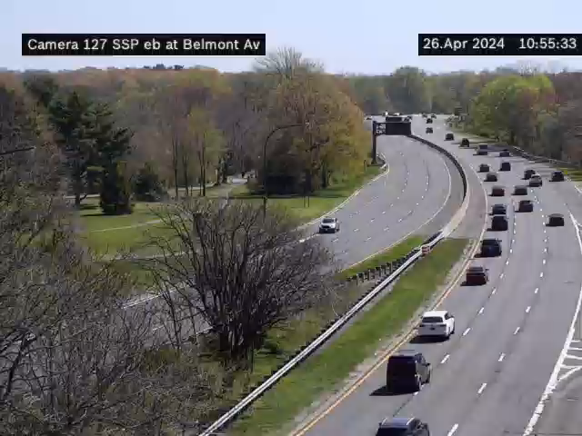 SSP at Exit 37 (Belmont Ave) - Eastbound Traffic Camera