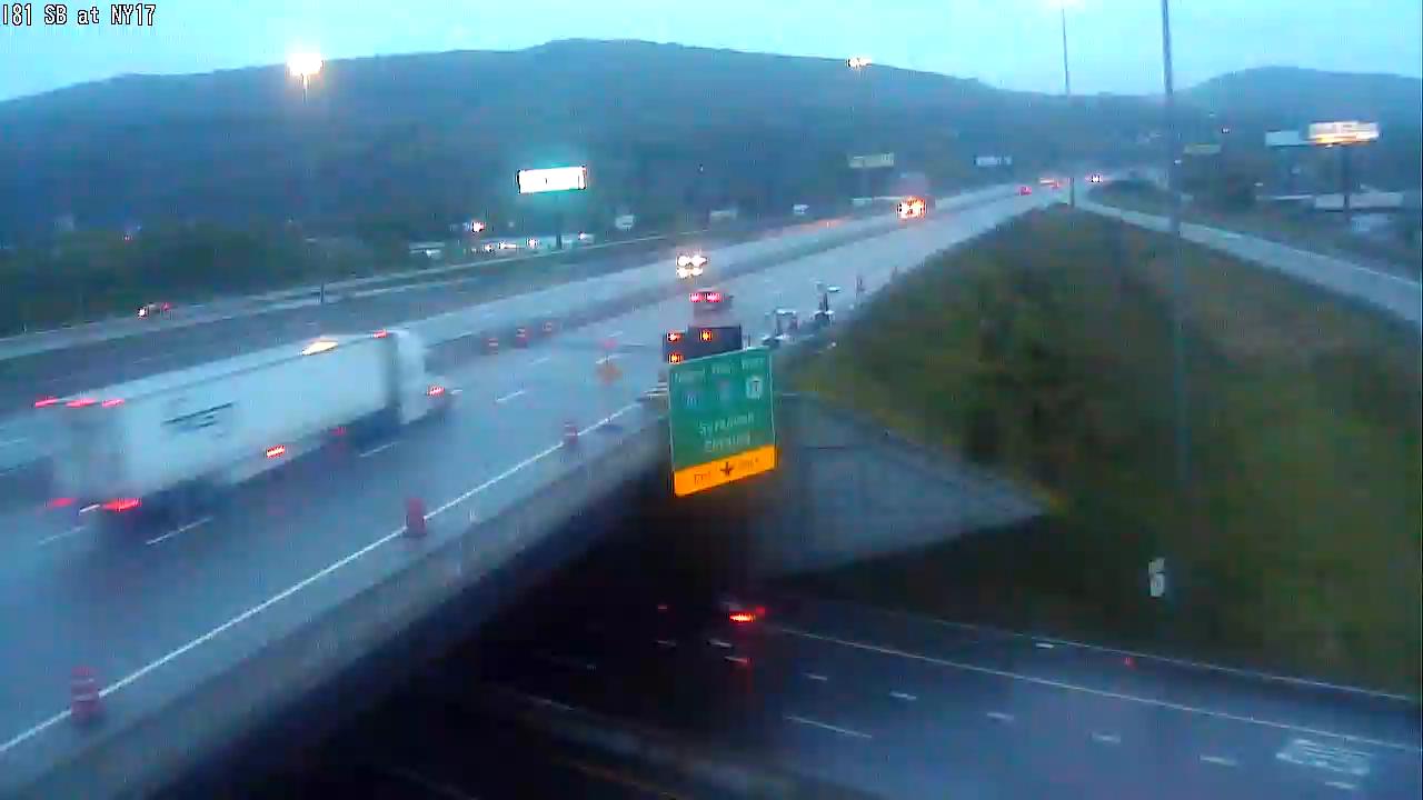 Traffic Cam Port Dickinson › South: I-81/I-86 at Exit Player