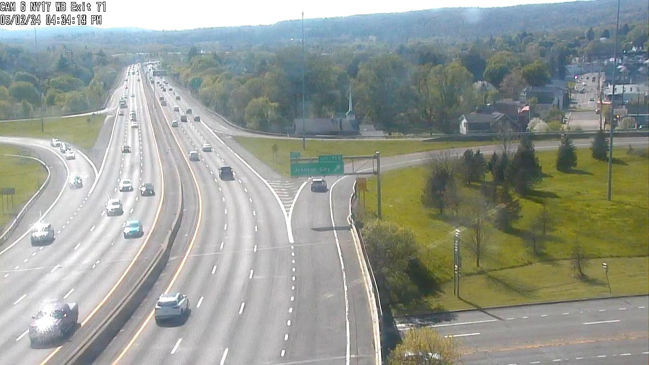 Johnson City › West: NY 17 East of Airport Road Traffic Camera