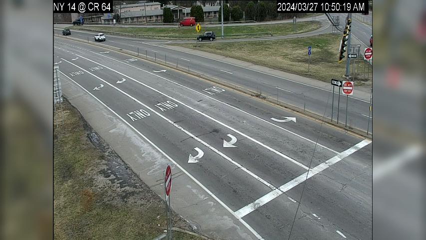 Horseheads › East: NY 14 (Westinghouse) at CR Traffic Camera