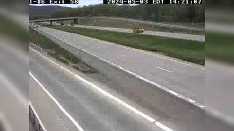 Elmira › West: I-86 at Exit Traffic Camera