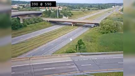 Traffic Cam Rochester › East: I-590 Off Ramp at I-390 Player