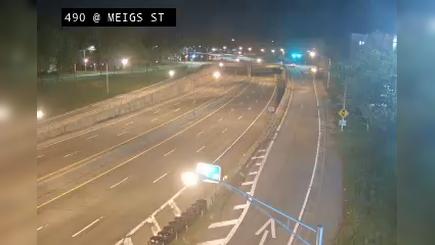Rochester › East: I-490 at Meigs Street Traffic Camera