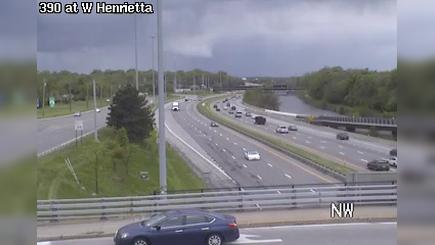 Traffic Cam Rochester › West: I-390 at NY-15 (W.Henrietta Rd) Player