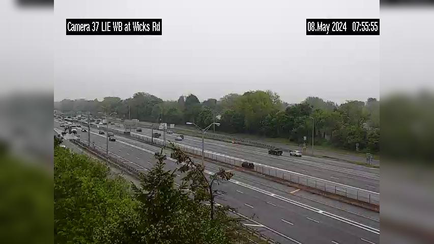 Traffic Cam Brightwaters › West: I-495 at Exit 53 Ramp - Wicks Rd Player