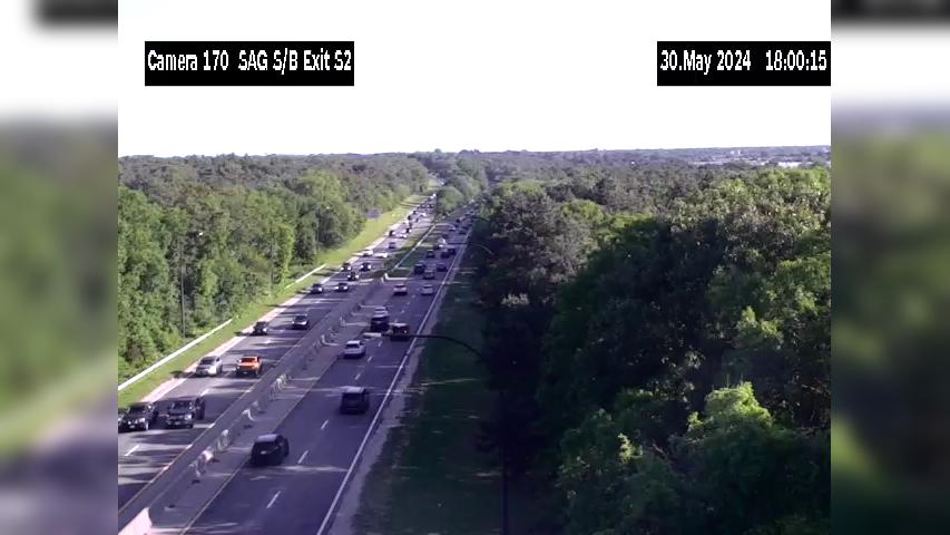 Traffic Cam Brightwaters › South: SAG at Exit S2 (Crooked Hill Rd) Player