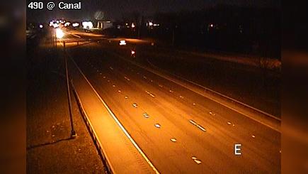 Traffic Cam North Gates › West: I-490 at Erie Canal Player