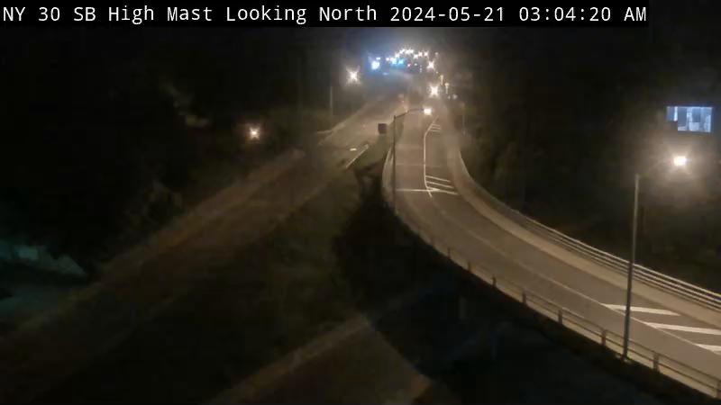 Traffic Cam South Amsterdam › North: Route 30 High Mast #1 (Amsterdam) Player