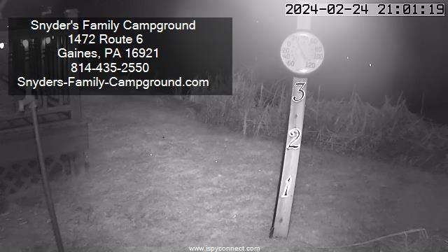 Traffic Cam Gaines: Snyder's Family Campground Player