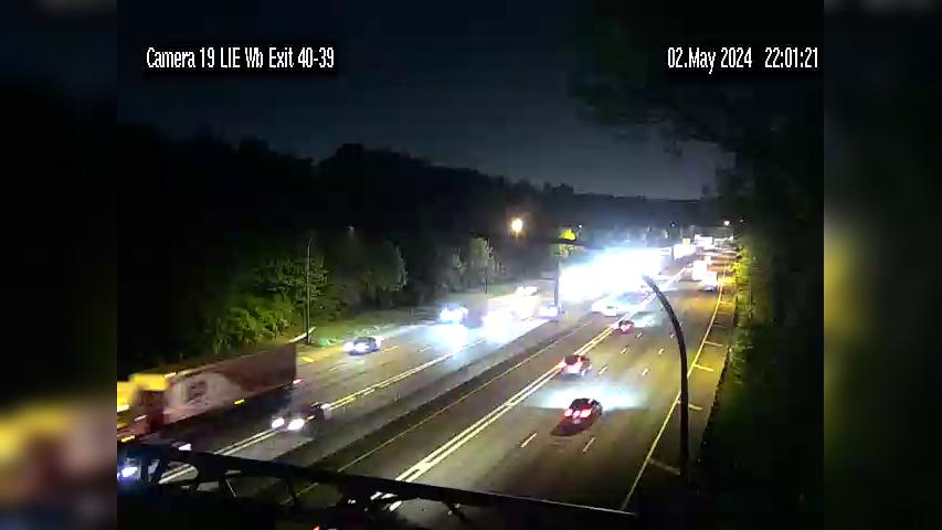 Traffic Cam Westbury › West: I-495 between Exits 40 and Player