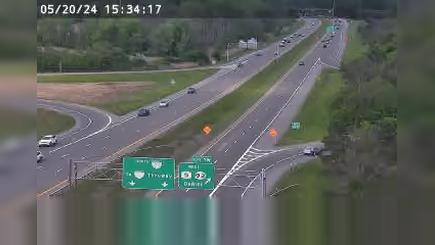Town of DeWitt › North: I-481 north of Exit 3 (Route 5/92) Traffic Camera