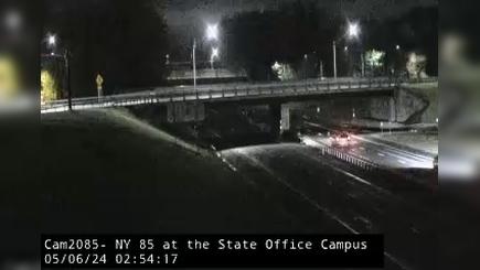 Village of Menands › East: NY 85 at the State Office Campus Traffic Camera