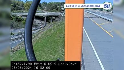 Albany › South: I-90/US 9 at Lark/Dove Bridge Traffic Camera
