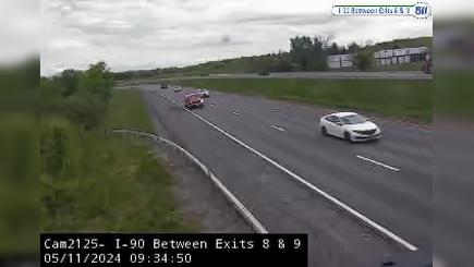 Rensselaer › East: I-90 Between Exits 8-9 Traffic Camera
