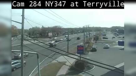 Port Jefferson › West: NY 347 at Terryville Road Traffic Camera