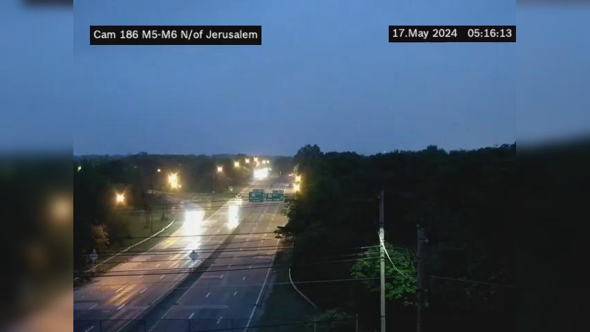 Traffic Cam Westbury › North: MSP between M5 and M6 (north of Jerusalem Ave) Player