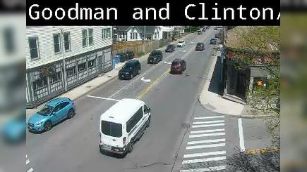 Traffic Cam Rochester: Goodman St at Clinton Ave - Henrietta St Player