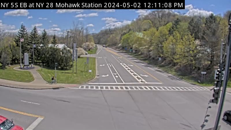 Mohawk › East: NY 5S EB at NY - Station Traffic Camera